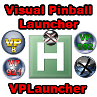 More information about "VPLauncher - Several versions of Visual Pinball in PinballX"