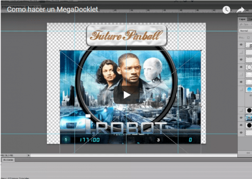 More information about ".PSD Templates + Video Tutorial "How to make a MegaDocklet" / "Cómo hacer un MegaDocklet""