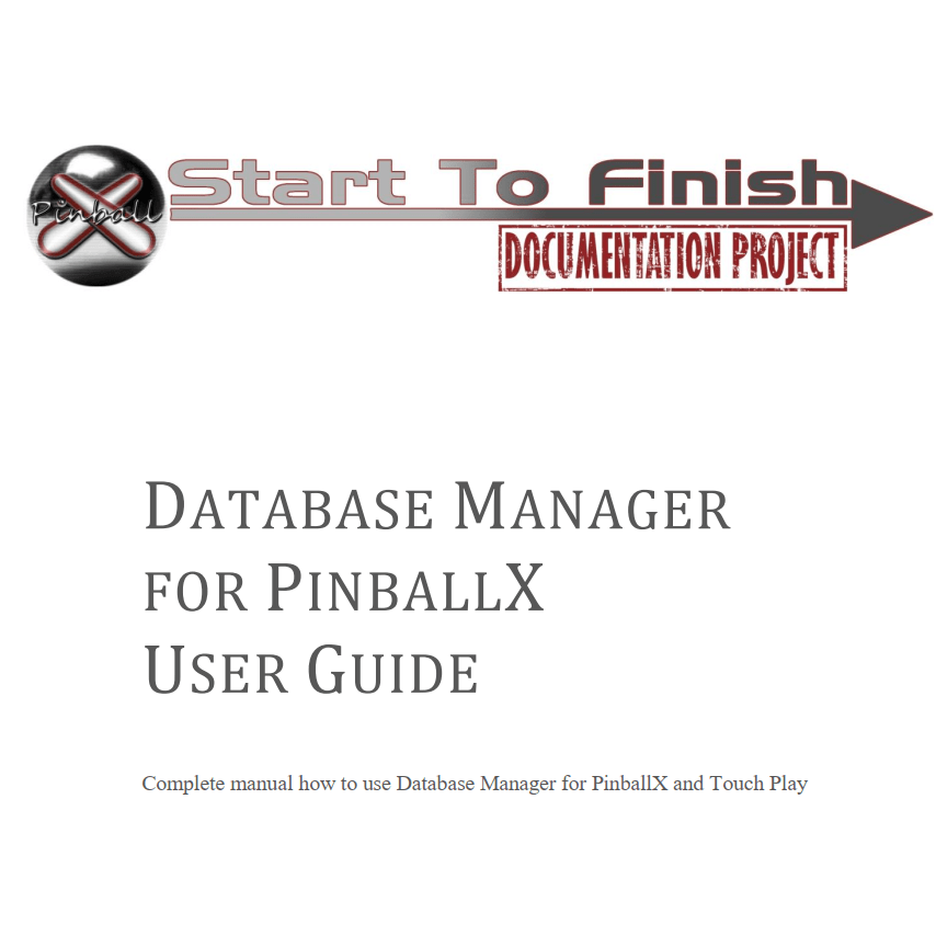 More information about "Database Manager for PinballX User Guide"