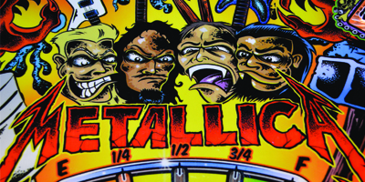 Metallica Pinball (April 2013)