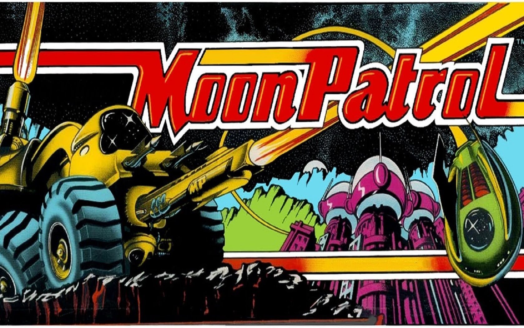 Moon Patrol Arcade Game (June 1982)