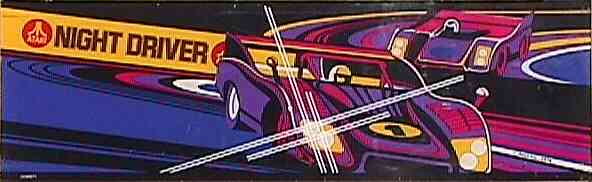 Night Driver Arcade Game (October 1976)