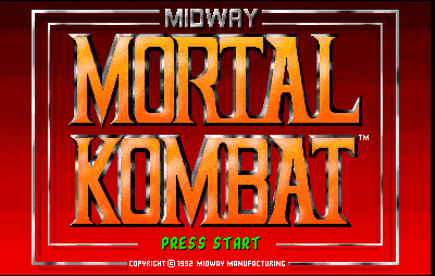 Mortal Kombat Arcade Game (October 8, 1992)