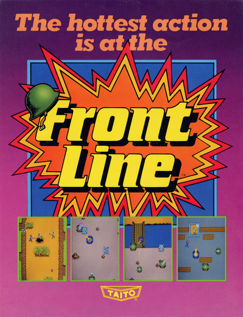 Front Line Arcade Game (1982)