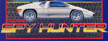 Spy Hunter Arcade Game by Bally/Midway 1983