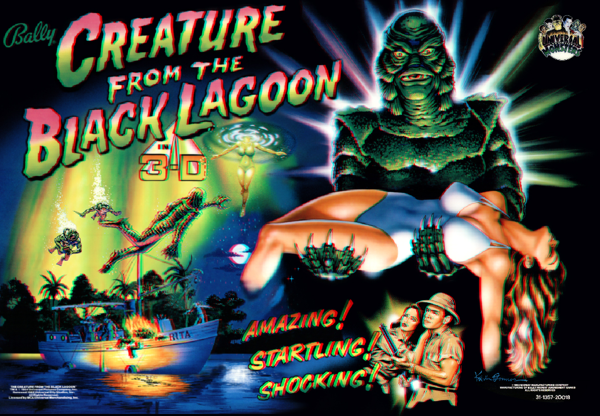 Creature from the Black Lagoon Pinball (Dec 1992)