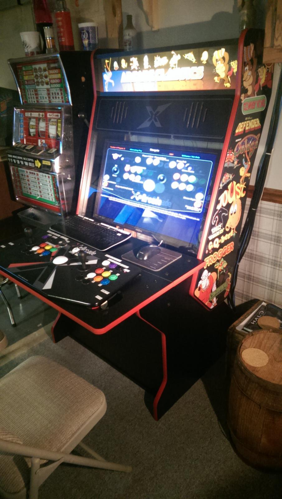 garetmax's Sit-Down Arcade Cabinet