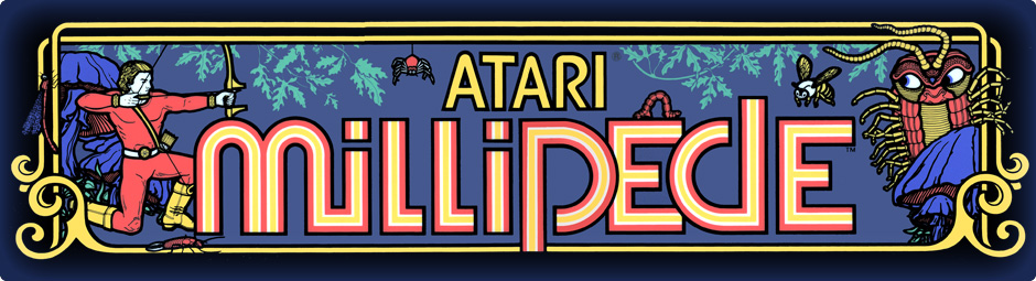 Millipede Arcade Game (1982)