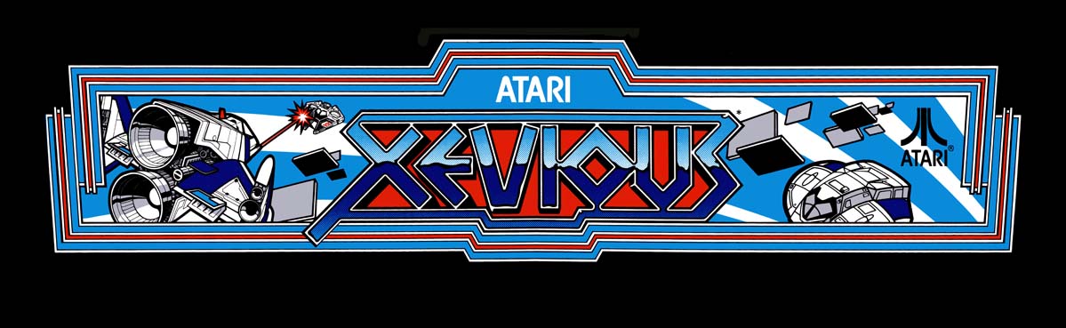 Xevious Arcade Game (January 1983)