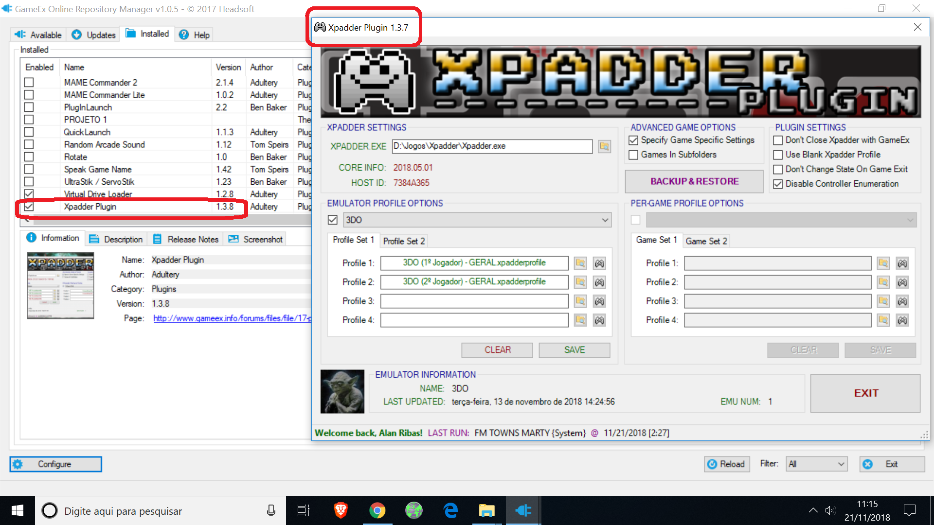 Xpadder configuration is Lost - General - Spesoft Forums